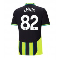 Manchester City Rico Lewis #82 Auswärtstrikot 2024-25 Kurzarm